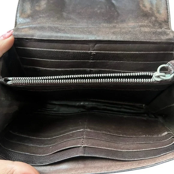 Chloe Rivet Wallet - Black Leather - Picture 7 of 9